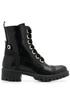 Twin-set Chunky Heel Boots - Black
