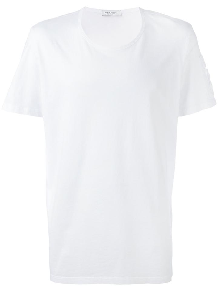 Paolo Pecora Sleeve Detail T-shirt - White