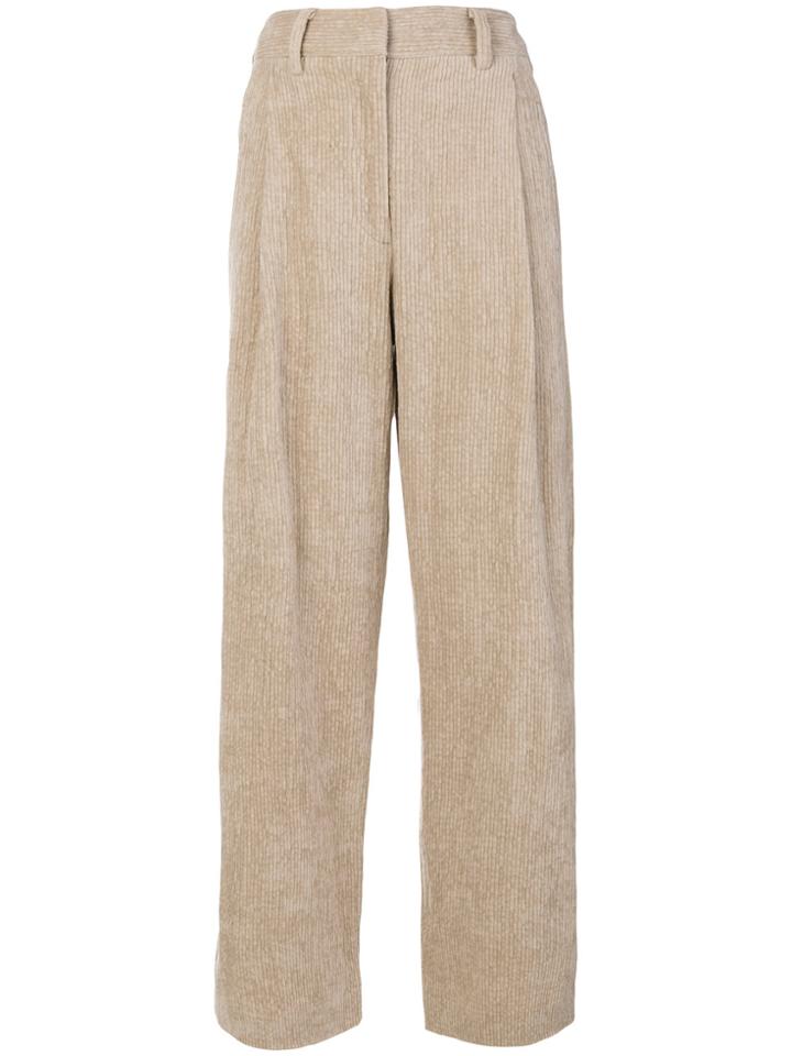 Brag-wette Baggy Trousers - Nude & Neutrals