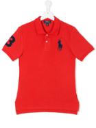 Ralph Lauren Kids Teen Short Sleeve Polo Shirt - Red