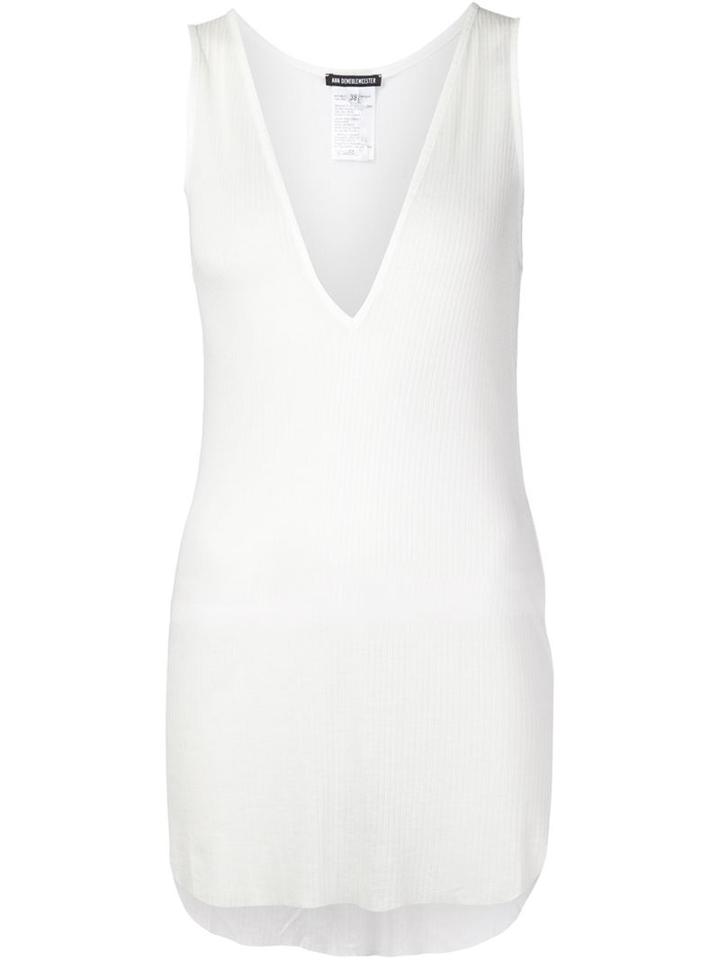 Ann Demeulemeester Plunge Neck Tank Top