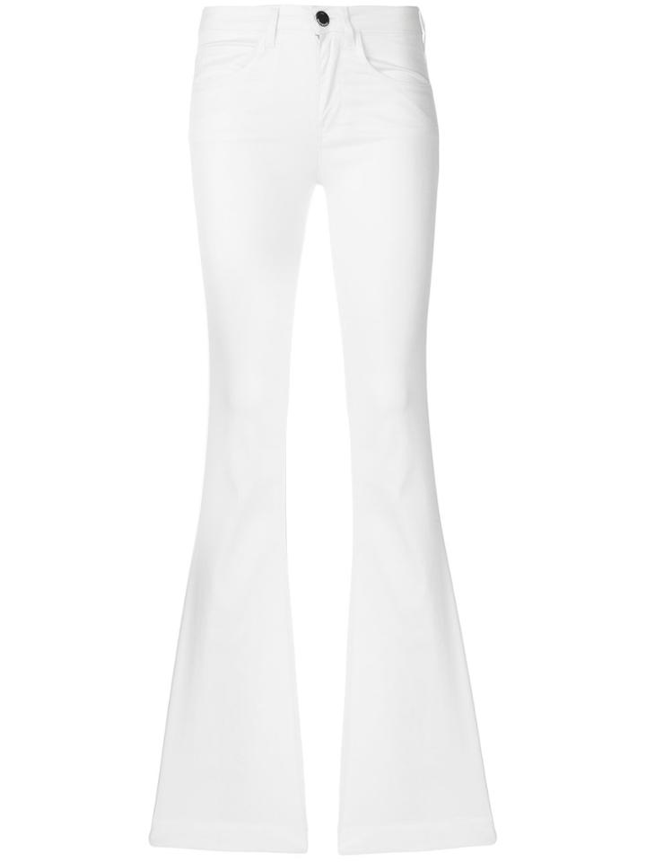 L'autre Chose Flared Jeans - White