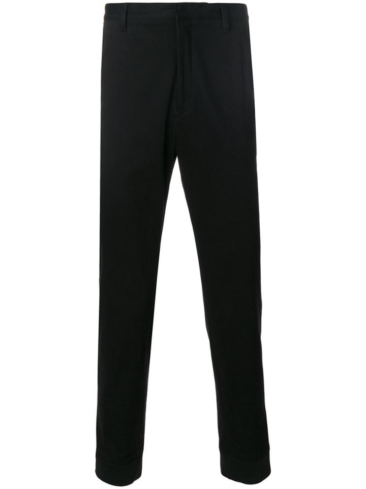 Kenzo Slim-fit Trousers - Black