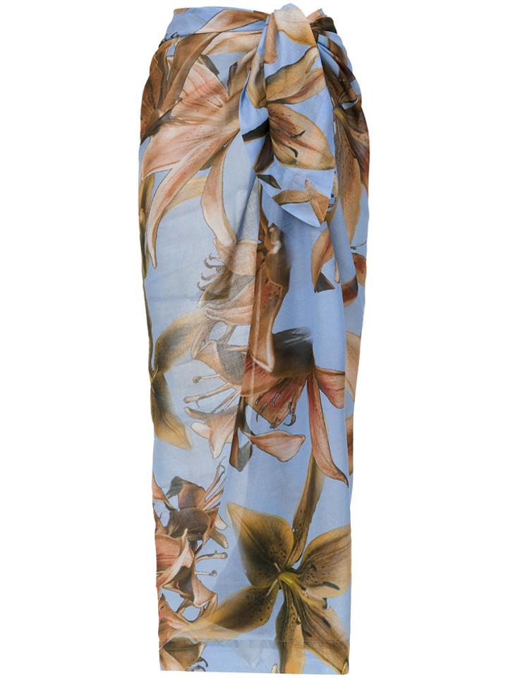 Giuliana Romanno Printed Sarong - Multicolour