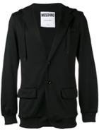 Moschino Hooded Logo Blazer - Black
