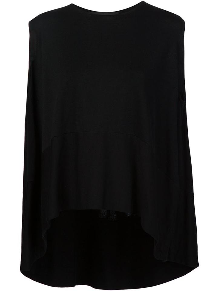 Co Ruffled Hem Tank