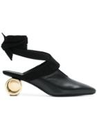 Jw Anderson Cylinder Heel Ballet Shoes - Black
