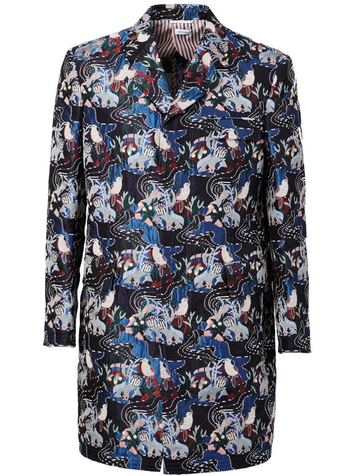 Thom Browne All-over Print Coat