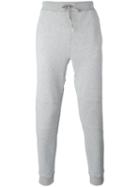 The White Briefs Track Trousers, Men's, Size: Large, Grey, Organic Cotton
