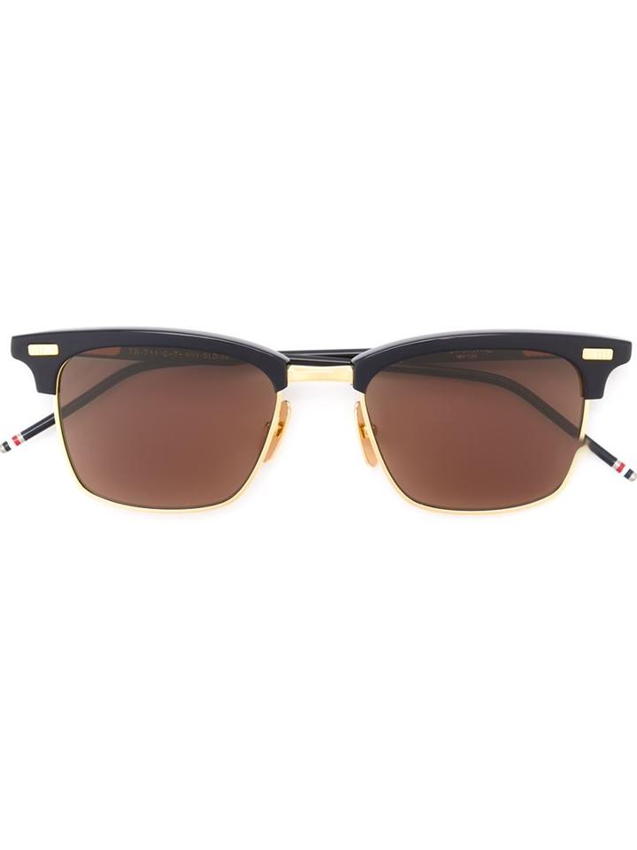 Thom Browne Rectangular Shaped Lens Sunglasses
