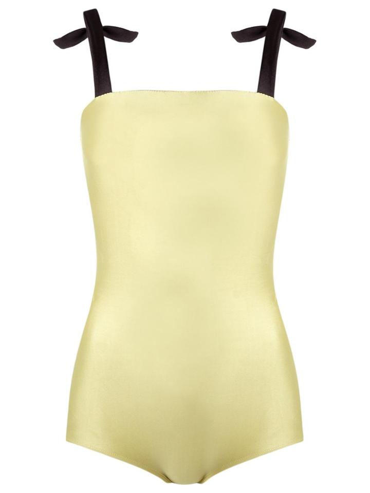 Adriana Degreas Square Neckline Swimsuit - Green