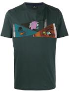 Ps Paul Smith Flags Print T-shirt - Green