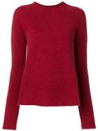 Aspesi Round Neck Jumper - Red