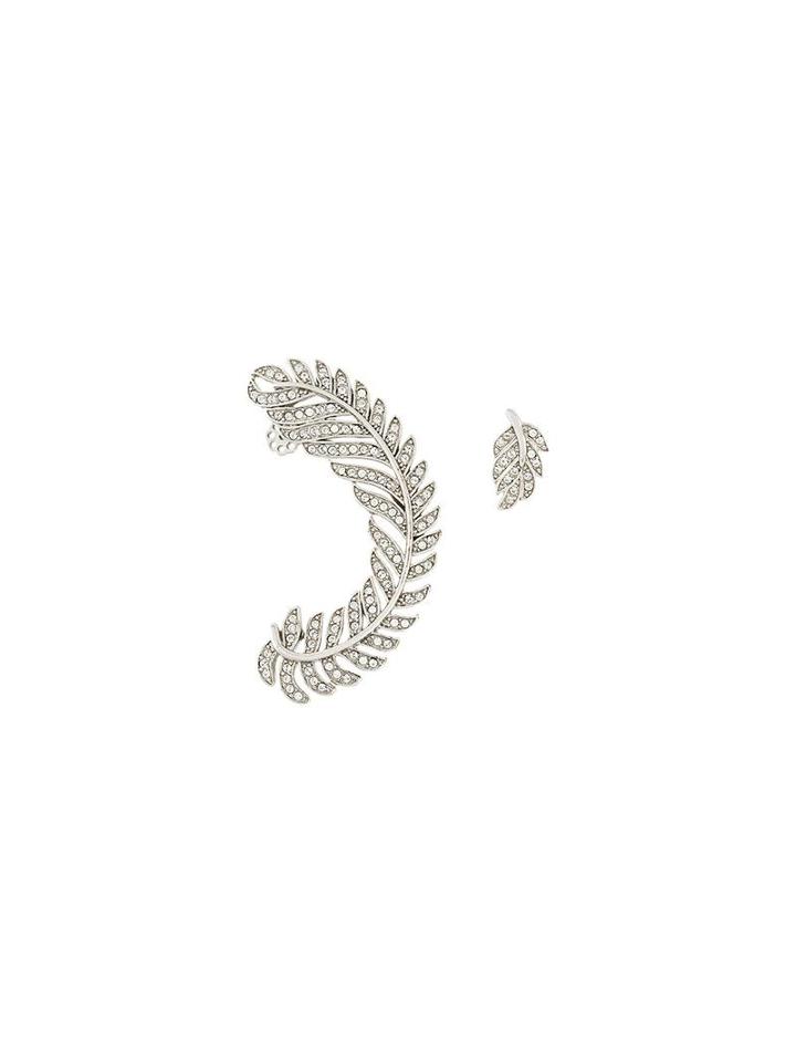 Federica Tosi 'leaf' Earrings, Women's, Metallic