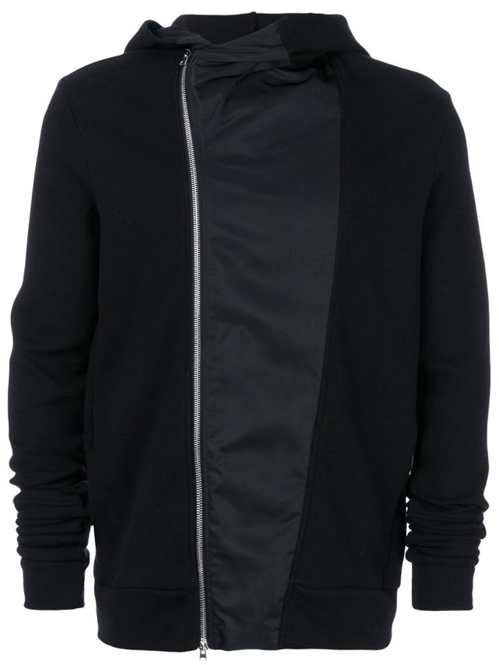 Lost & Found Rooms Dislocated Fastening Hoodie - Black