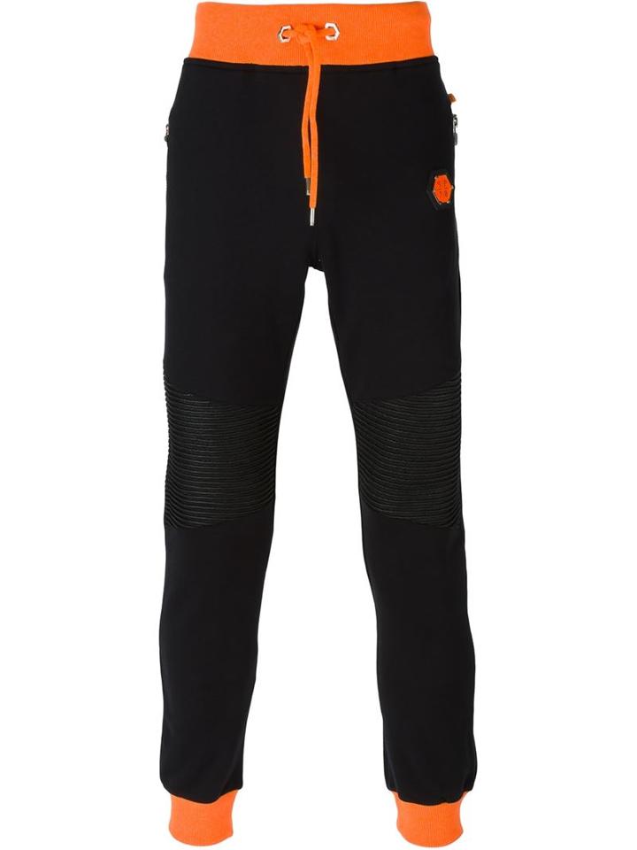 Philipp Plein 'ruby' Leggings, Men's, Size: Medium, Black, Cotton/polyurethane/polyester
