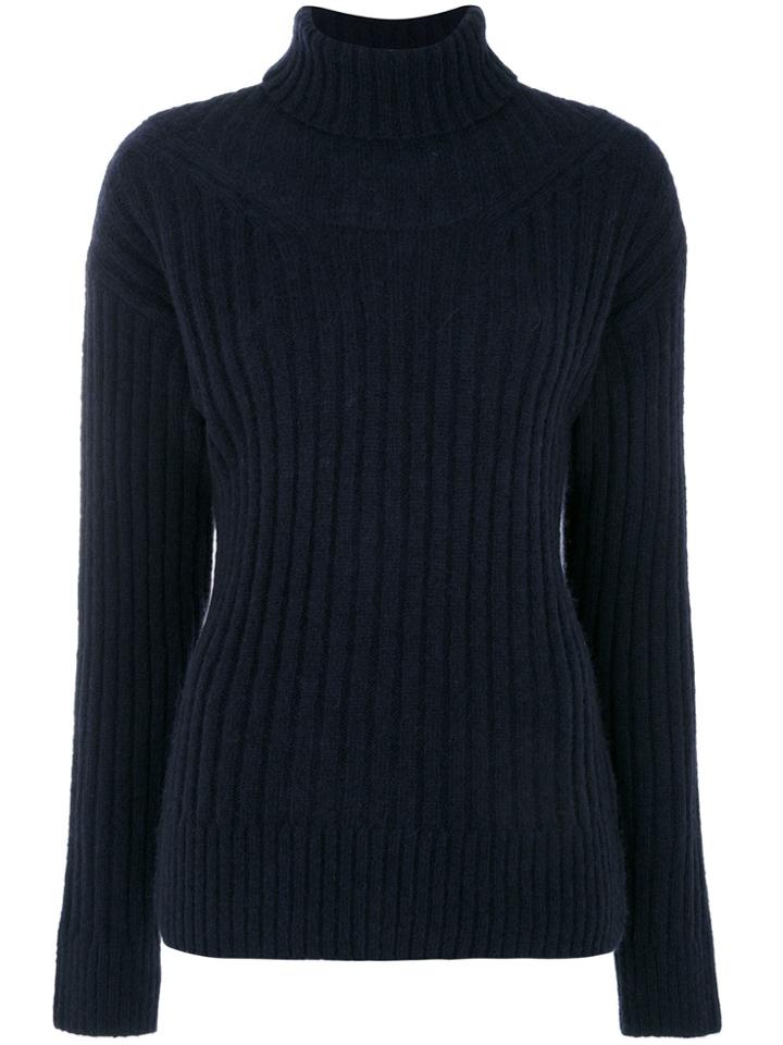3.1 Phillip Lim Classic Knitted Sweater - Blue