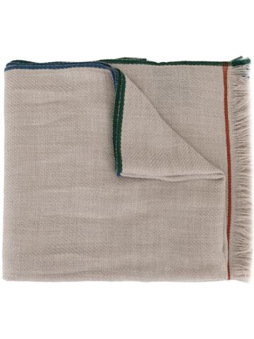 Loro Piana Four In Hand Cashmere Scarf - Grey