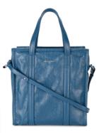 Balenciaga Bazar Medium Shopper Tote - Blue