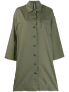 Raeburn Oversized Shirt Dress - Green