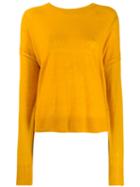 Isabel Marant Étoile Dropped Shoulder Sweater - Yellow