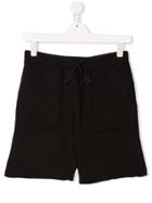 Zadig & Voltaire Kids Jogging Style Shorts - Black