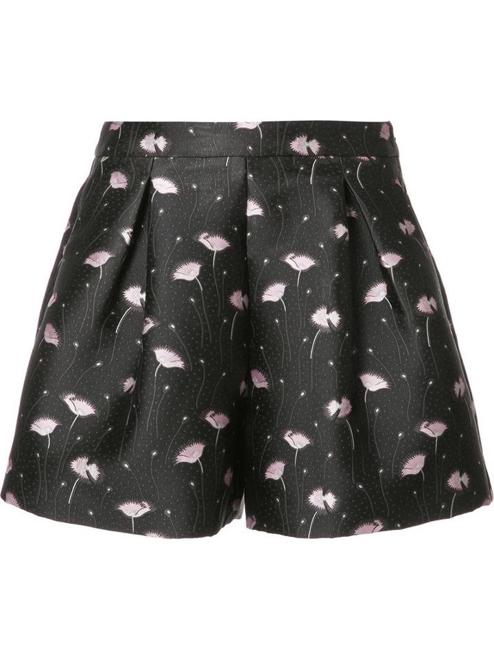 Giambattista Valli Floral Print Shorts, Women's, Size: 42, Cupro/polyester/polyamide