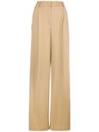 Msgm Side Stripe Detail Trousers - Nude & Neutrals