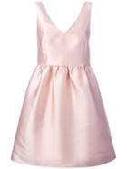 P.a.r.o.s.h. Flared Sleeveless Dress, Women's, Size: Medium, Pink/purple, Polyester/silk/acetate/viscose