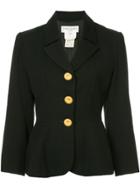 Yves Saint Laurent Vintage Long Sleeve Jacket - Black