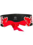Olympia Le-tan Lace-up Belt