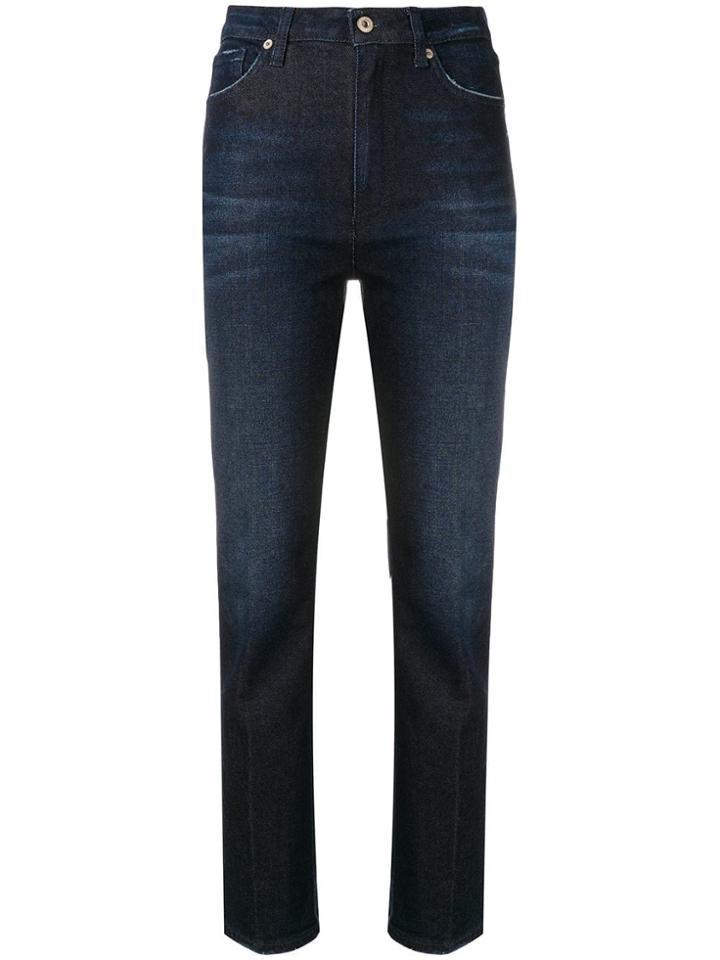 Dondup High Rise Skinny Jeans - Blue