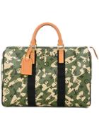 Louis Vuitton Vintage Speedy 35 Camouflage Tote - Green