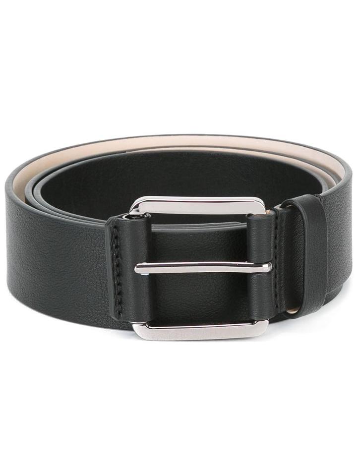 Barbara Bui Buckle Belt, Women's, Size: 90, Black, Calf Leather