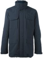 Z Zegna Zip Up Military Jacket