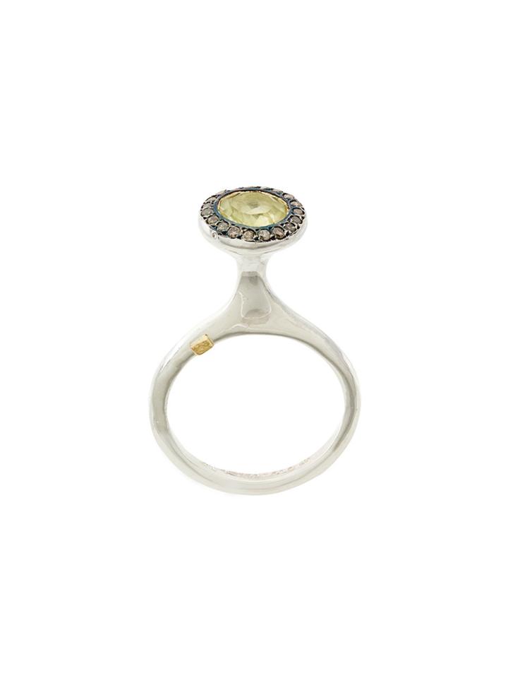 Rosa Maria Talle Ring - Metallic