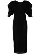 Circus Hotel Short-sleeve Fitted Dress - Black