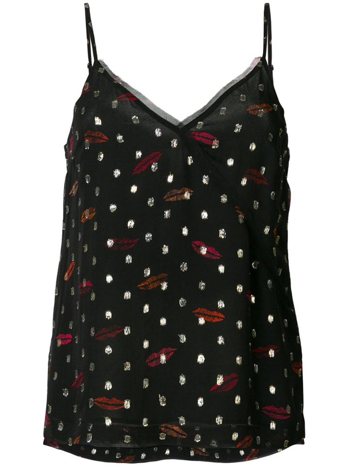 Lala Berlin Printed Top - Black