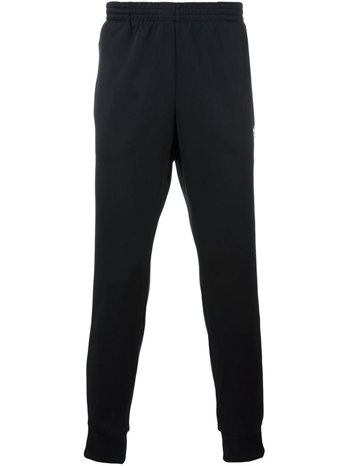 Adidas Originals 'superstar' Cuffed Trackpants, Men's, Size: Xl, Black, Cotton/polyester