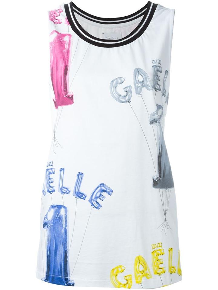 Gaelle Bonheur Printed Tank Top