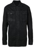 11 By Boris Bidjan Saberi Creased Button Down Shirt - Black