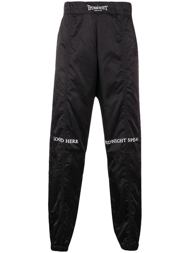 Ih Nom Uh Nit Midnight Special Track Trousers - Black