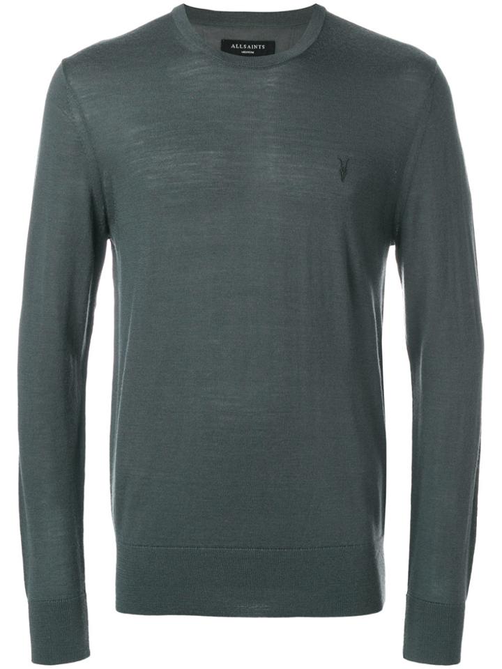 All Saints Crew Neck Sweater - Green