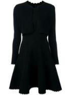 Alaïa Pre-owned Bolero Flared Dress - Black