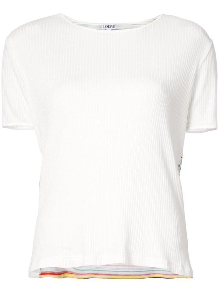 Loewe Inside-out Style T-shirt - Nude & Neutrals