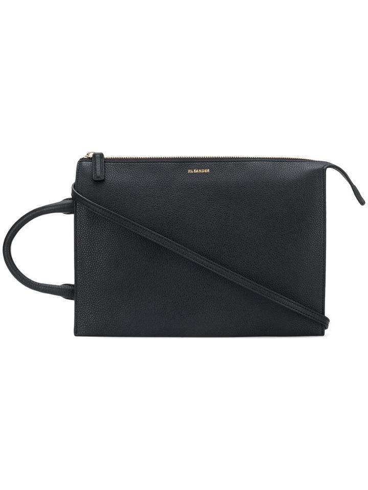 Jil Sander Side Handle Tote Bag - Black
