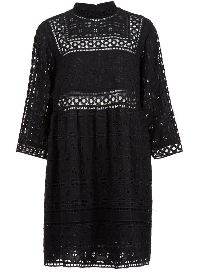 Sea 'diam' Lace Dress, Women's, Size: 2, Black, Cotton/rayon