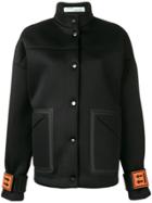 Off-white Turtle Neck Jacket - Black