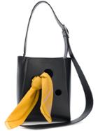 Calvin Klein 205w39nyc Scarf Shoulder Bag - Black