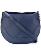 Marc Jacobs - 'the Drifter' Bag - Women - Calf Leather - One Size, Blue, Calf Leather